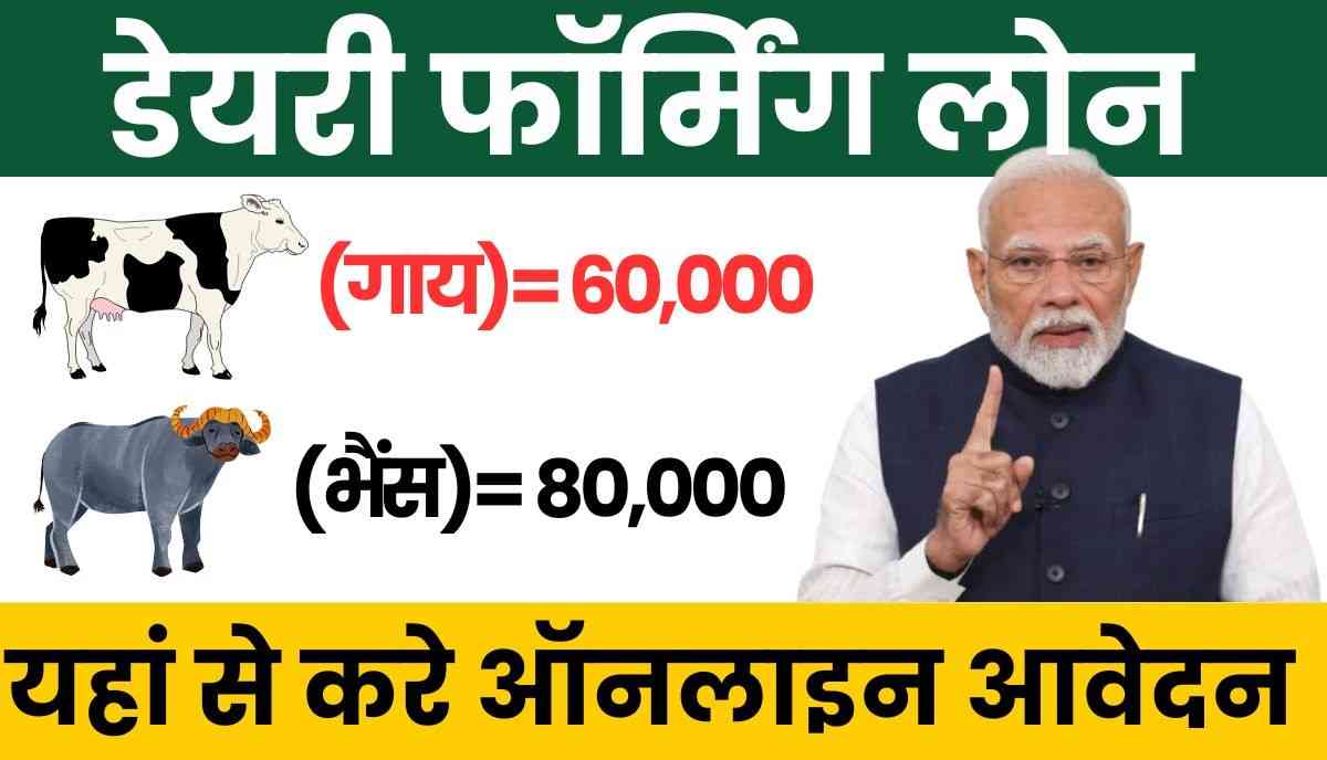 Dairy Farming Loan Apply Online 2025: डेयरी फार्मिंग लोन योजना के लिये आवेदन कैसे करें? 1 1000272145